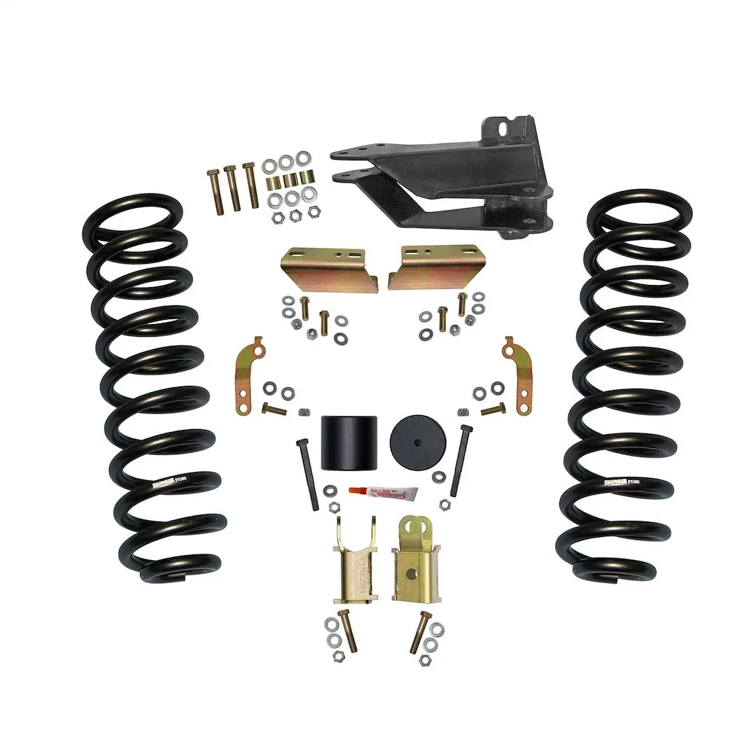 F1720VBK-E – SKYJACKER Leveling Kit Suspension, 2-1/2 Inch Lift Coil Springs With Front Shock Absorber Extensions/ Co...